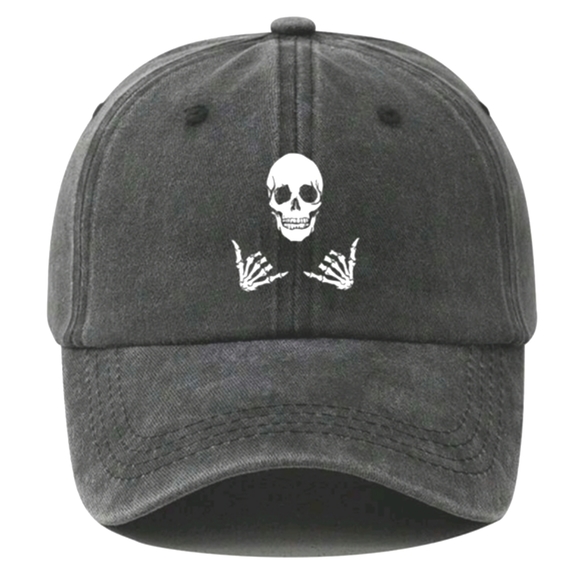 Other - Unisex Skeleton Rock On Cap🤙